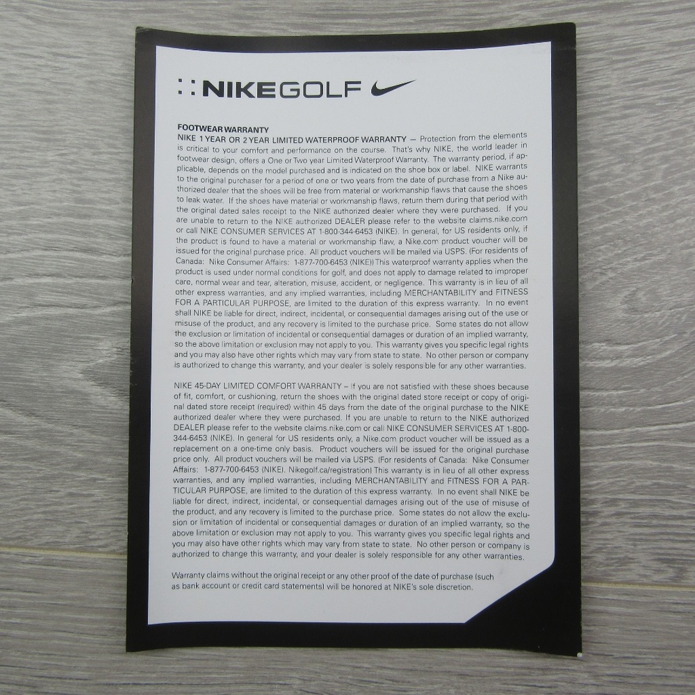 Nike Vapor Pro Waterproof Golf Shoes - Picture 8 of 8